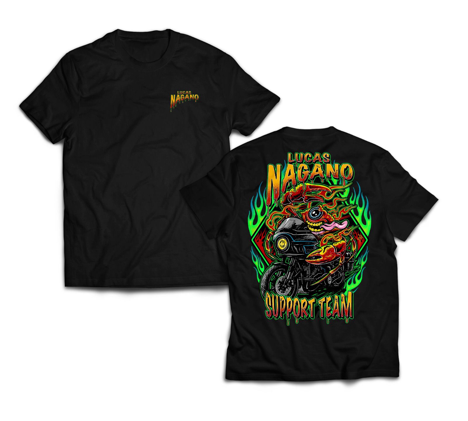 CAMISETA MANGA CURTA — Lucas Nagano Drop 002